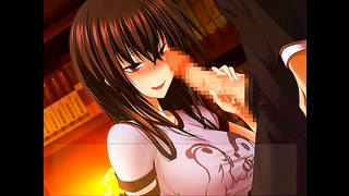 Majikoi Babe Takes Wild Ride with Throbbing Anime Cock in Steamy Encounter