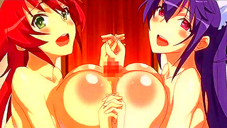 Curvy Anime Beauty Grooves to Nightcore Then Rides Hard with Milf Energy