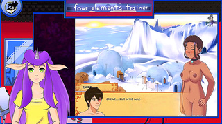 Brunette Goddess Dominates Avatar with Sensual ASMR Training Session