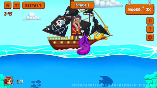 Mermaid Tempts Pirates with Sultry Charm in Steamy Anime Voyage