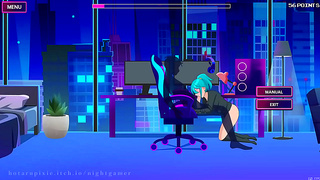 Adorable Anime Girl Tempts You Into Steamy Playtime on Her Gaming Throne