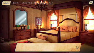 Adorable Monster Girl Tempts Lonely Traveler in Steamy Hentai Mansion Encounter