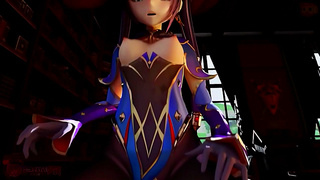 Mona Takes Control Riding Huge Cock in Horny Hentai VR Fantasy