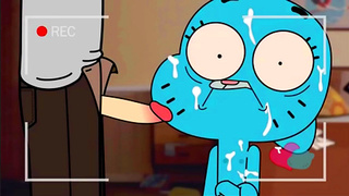 Gumball Uncensored: Steamy 3D Blowjob and handjob Fun in Wild Cartoon Scenes