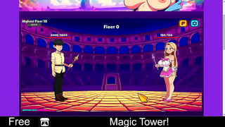 Magical Duel Turns Steamy as Rivals Clash in Erotic Fantasy Tower Battle