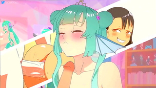 Passionate Anime Duo Ignites Sparks in Sultry PMV Encounter