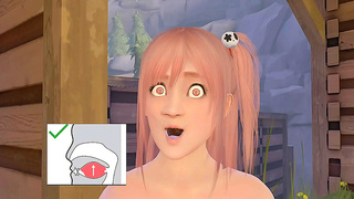 Horny 3D Babe Leaves Her Man for Steamy Forbidden Encounter
