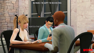 Marie Rose Betrays Her Boyfriend with His Best Mate in Steamy Hentai Affair