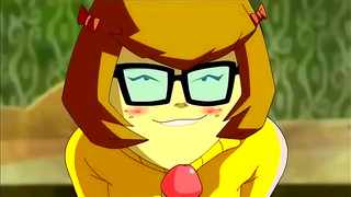 Velma Tempts Shaggy with Forbidden Desires in Scooby-Doo Hentai Fun