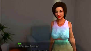 Adorable Anime Girl Shares Tender Blowjob Moment in Immersive 3D Fantasy World