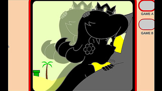 Rosalina Seduces Hero with Wild Cowgirl Ride in Retro PPU Adventure