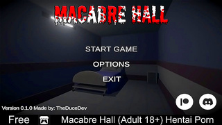 Macabre Hall Nightmare: Creepy Hentai Horror Encounter in Dark Anime POV