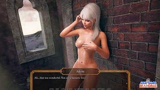 Busty Teen Thrilled by Dual Penetration in Steamy 3D Hentai Tryst