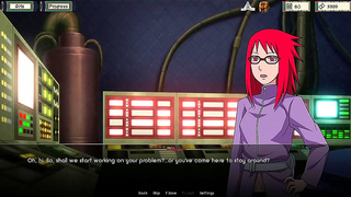 Karins Seductive Training: Forbidden Desires Ignite in Ninja Heat