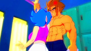 Emi Craves Jacked Jacos Strength in Steamy Gym Encounter