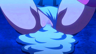 Busty Anime Babe Flashes Huge Breasts in Steamy Hentai Encounter