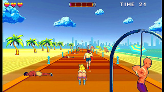 Curvy Skater Girl Takes Charge in Outdoor Anime Orgy with Ripped Men