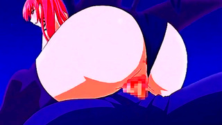 Demoness Takes Massive Cock Ride in Steamy Anime Encounter
