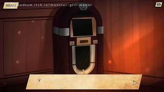 Guest Tempted by Alluring Monster Girl in Steamy Manor Encounter