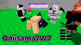 Gojo Getos Forbidden condom Encounter in Roblox Hentai Adventure