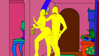 Homer Seeks Late-Night Thrills at Moes in Steamy Simpsons Hentai Encounter