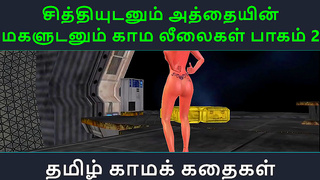 Tamil Twin Sisters Share Forbidden Desires in Hot Animated Tryst