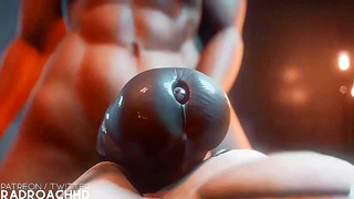 Pharah Dominates with Busty Pleasure, Oral Skill, and Creampie Climax