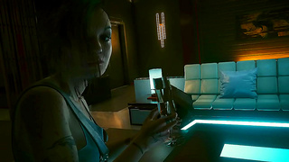 Judy Alvarez Takes Control in Cyberpunk 2077s Steamy Animated Ride