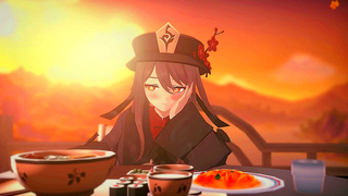 Ambers Steamy Genshin Harem Night Gets Wild with Multiple Lovers