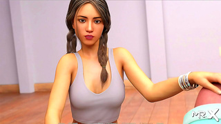 Anime Beauty Tempts Student in Steamy Acting Lesson – Full Seduction Scene