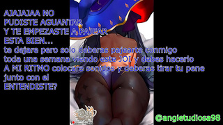 Fembots Collide: Japanese Hentai Spy Caught in Sensual JOI Encounter