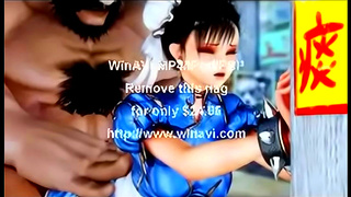 Chun-Li Takes Control in Steamy 3D Hentai Street Fighter Showdown