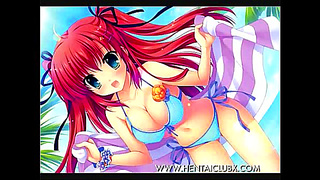 Anime Beauty Flaunts Luscious Curves in Steamy Ecchi Fan Service Moment