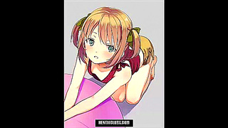 Alluring Anime Beauties Dive into Sensual Ecchi Dreams with Teasing Charm