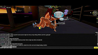 Enxitiye Pleasured by Hung Stallions in Steamy 3D IMVU Hentai gangbang