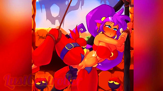 Shantae Tempts Fate with Sensual Moves in Naughty Nintendo Fantasy