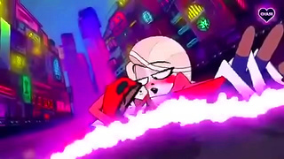Verdant Heat: Alastors Seductive Ride in Hazbin Hotel Fantasy