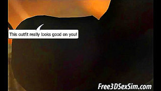 Sultry 3D Beauty Tempts Muscular Stud in Steaming Hot Anime Ensemble