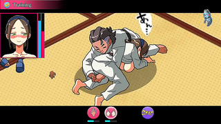 Busty Hentai Babe Masters Self-Defense Through Steamy NTR Training
