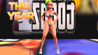 Kims Luscious Curves Shake as She Dances Wildly in Vivid 3D Hentai