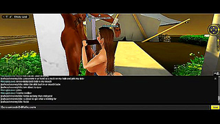 Leyla Pleasures Hero with Fiery Blowjob in Epic 3D Anime Quest