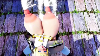 Curvy MMD Nun Teases with Sensual Dance Steamy Pleasure