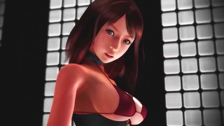 Voluptuous Hentai Goddess Tempts with Luscious Curves in Steamy MMD 3D Encounter