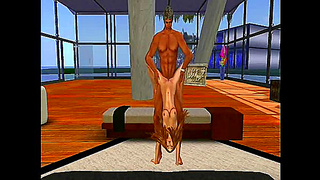 Avatar Lives Out Steamy 3D Fantasy With Mind-Blowing Anal Play