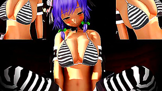 Big-Titted MMD Babe Takes Hardcore Cock in Steamy Animated Ride