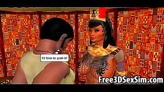 Two Hot 3D Cuties Pleasure Muscular Stud in Wild Animated Encounter