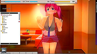 Cute Hentai Girl Enjoys Steaming Hot Ecchi Encounter with Sensual Flair