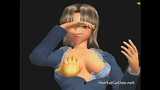 Curvy Hentai Babe Fingers Herself to Mind-Blowing Climax in Steamy Solo Act