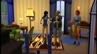 Seductive Anime Sim Duo Tease Ignite Steamy Passion Together