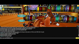 Caylee Nickys Steamy 3D Anime Encounter in IMVU Fantasy World